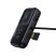 BASEUS T-type - S-16 - Bluetooth 5.0 MP3 Transzmitter és 2XUSB 3,1A tőltő ( CCTM-E01 ) - Fekete