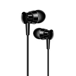 XO vezetékes headset S25 jack 3,5 mm - fekete