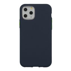 Solid Szilikon Hátlap - Xiaomi Redmi 9A / 9AT /9i - sötétkék