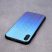 Aurora üveg hátlap - Samsung Galaxy A715 / A71 (2020) - kék
