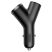 Baseus autós töltő fej Y alakú - 2 x USB / Szivar gyújtó kimenet - Fekete