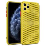   Breath Case Légző Hátlap - Iphone 12 / 12 Pro (6.1") - sárga
