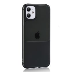 TEL PROTECT szilikon tok - iPhone 12 / 12 Pro (6.1") - fekete