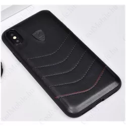 Puloka Waves hátlap tok - Samsung Galaxy S10 Plus / G957 - fekete