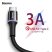 Baseus HALO USB - Type-C Adat és Töltőkábel - 2m / 3A ( CATGH-C01 ) - Fekete