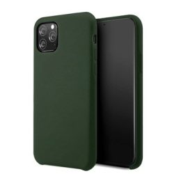 Vennus szilikon Lite hátlap - iPhone 12 (6.1")  - sötétzöld