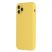 Vennus szilikon Lite hátlap - iPhone 12 Pro (6.1")  - sárga