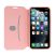 Vennus Lite Flip Tok - iPhone 12 / 12 Pro (6.1") - rózsaszín
