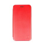   Vennus Elegance Flip tok - Xiaomi Redmi Note 10 5G / Poco M3 Pro - piros