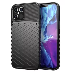 Thunder Szilikon Hátlap - Xiaomi Redmi Note 10 Pro / Note 10 Pro Max - fekete