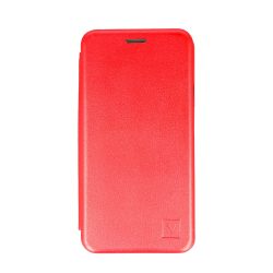 Vennus Elegance Flip tok - Xiaomi Redmi Note 10 / Note 10S - piros