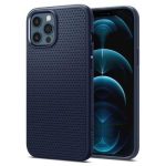   Spigen Liquid Air hátlap - iPhone 13 (6.1") - sötétkék