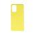 Szilikon TPU hátlap - Samsung Galaxy A325 / A32 4G (2021) - sárga