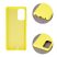 Szilikon TPU hátlap - Samsung Galaxy A525 / A52 4G - A526 / A52 5G - A52S / A528 - sárga