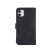 Velvet Flip tok - iPhone 11 (6.1") - fekete