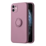   Vennus gyűrűs szilikon hátlap - iPhone XR (6.1") - lila