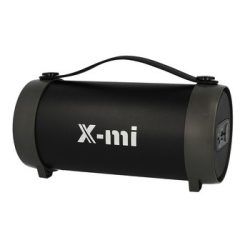 X-mi TWS S22E Hordozható Bluetooth hangszóró rádióval - fekete