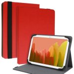   Univerzális tablet tok - Wonder Leather - (10") - piros