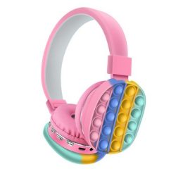 GJBY bluetooth fejhallgató AH-806E - POP IT - pink 