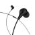 Borofone BM24 Milo earphones with microphone - fekete