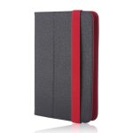 Univerzális tablet tok orbi - (7-8") - fekete / piros