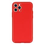   TEL PROTECT Luxury szilikon tok - iPhone 13 (6.1") - piros