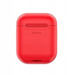   Baseus Apple AirPods szilikon tok vezeték nélküli töltővel kompatibilis (WIAPPOD-09) - piros