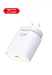 XO L91 PD QC 3.0 hálózati gyors töltő Type-C bemenettel 25W - fehér