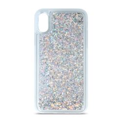 Water Case TPU - Samsung Galaxy A125 / A12 - ezüst rombusz