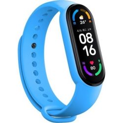 Xiaomi Mi Band 5/6 óraszíj - világoskék