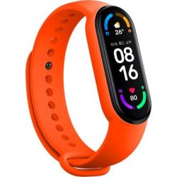 Xiaomi Mi Band 5/6 óraszíj - narancs