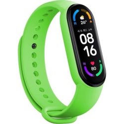 Xiaomi Mi Band 5/6 óraszíj - zöld