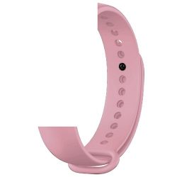 Devia Deluxe Sport szíj Xiaomi Mi Band 5/6 - pink