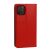 Special bőr book flip tok - iPhone 11 (6.1") - piros