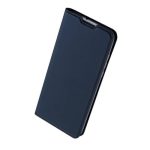   Dux Ducis Skin Pro oldalra nyíló bőr hatású flip tok - Iphone 12 Mini (5.4") - sötétkék