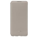 Wallet gyári flip tok - Huawei P30 - khaki