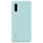 Gyári szilikon hátlap - Huawei P30 - világoskék