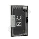   Nillkin Qin - iPhone X / XS (5.8") - oldalra nyíló flipes tok - fekete