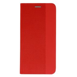 Smart Senso flip tok - Samsung Galaxy A515 / A51  - piros