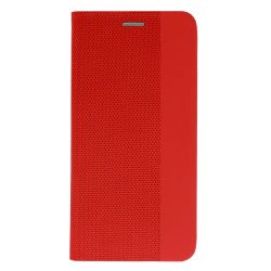 Smart Senso flip tok - iPhone 11 Pro Max (6.5") - piros