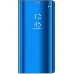 Clear View Flip Cover tok - Huawei P40 Lite - kék