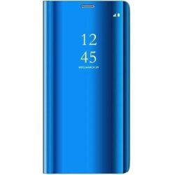 Clear View Flip Cover tok - Xiaomi Redmi 9 - kék