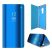 Clear View Flip Cover tok - Samsung Galaxy A750 / A7 (2018) - kék