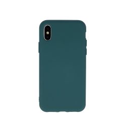 Szilikon TPU hátlap - Samsung Galaxy A525 / A52 4G - A526 / A52 5G - A52S / A528 - sötétzöld