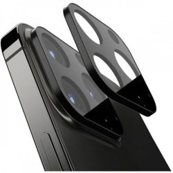 Spigen Glas.Tr Optik Kamera üveg - iPhone 12 (6.1") / iPhone 12 Mini (5.4") - fekete - 2db