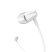 Borofone BM21 Graceful earphones with microphone - fehér