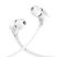 Borofone BM26 Rhythm earphones with microphone - fehér