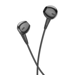 Borofone BM68 Kelly earphones with microphone - fekete