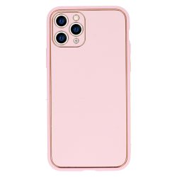 TEL PROTECT Luxury szilikon tok - iPhone 13 Pro (6.1") - rózsaszín