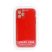 TEL PROTECT Luxury szilikon tok - iPhone 14 (6.1") - piros